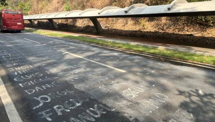 Movimiento estudiantil de la UCV denuncia que borraron nombres de jóvenes fallecidos en protestas.
