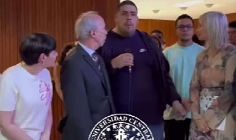 Presidente de la FCU-UCV encara a ministra de Ciencia y pide libertad para Rocío San Miguel y Jesús Armas