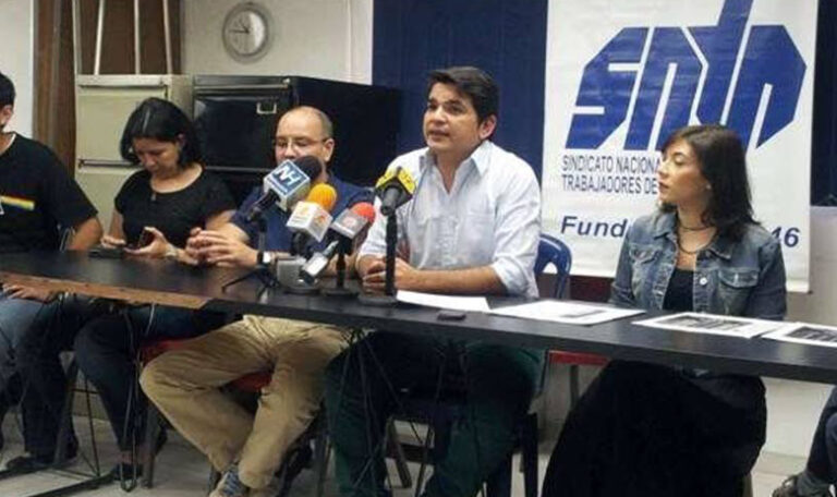 El SNTP se unió al Papa y pide la liberación de los periodistas presos